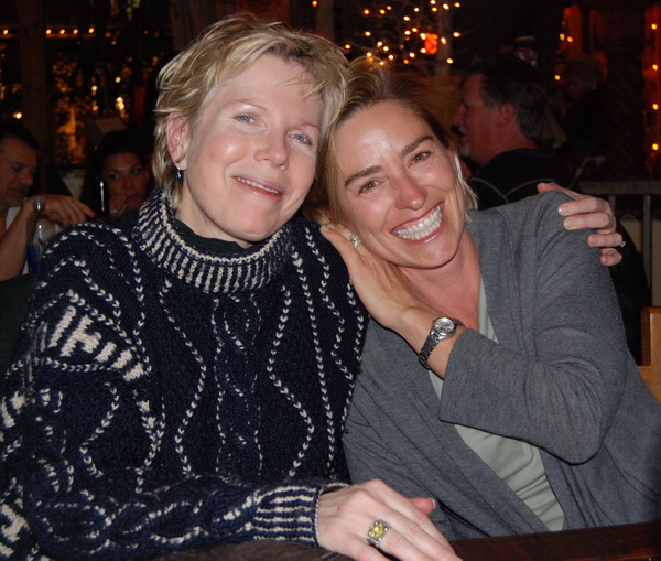 Cindy Meel and Tina Cornish